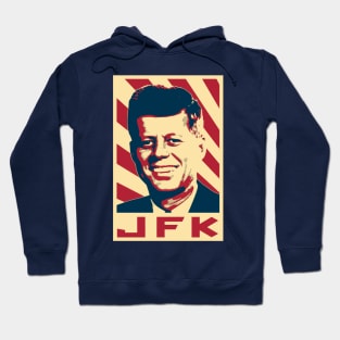 JFK Retro Propaganda Hoodie